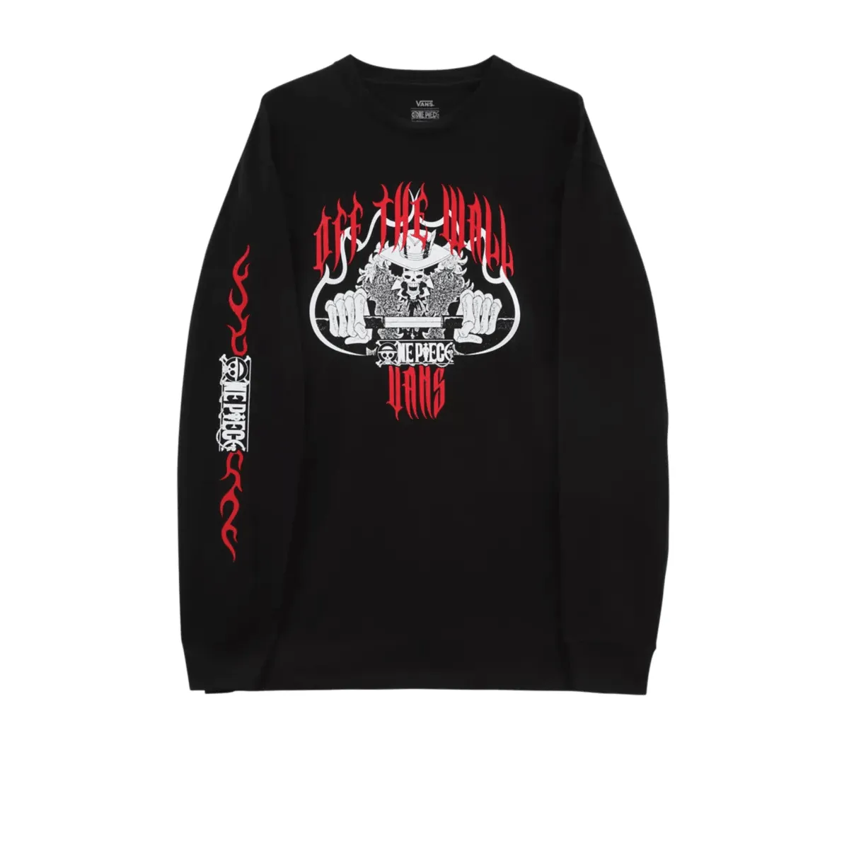 + One Piece L/S Tee 'Black'