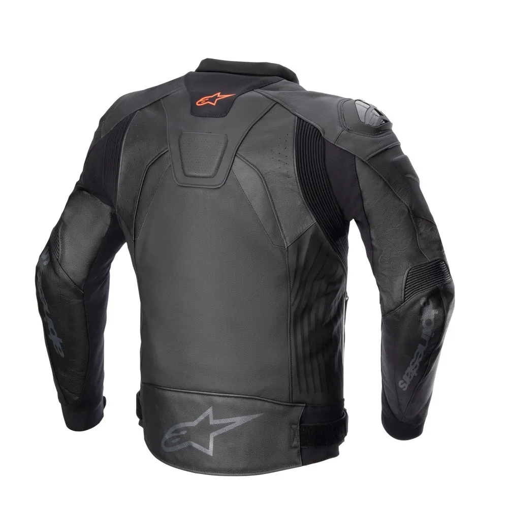 Alpinestars GP Plus v4 Leather Jacket - Black/Black