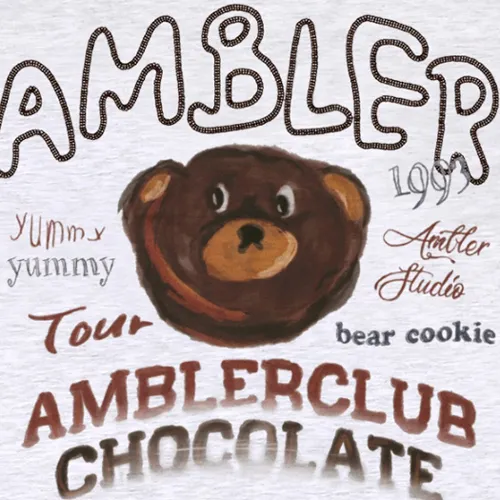 AMBLER  |Unisex Street Style Logo T-Shirts