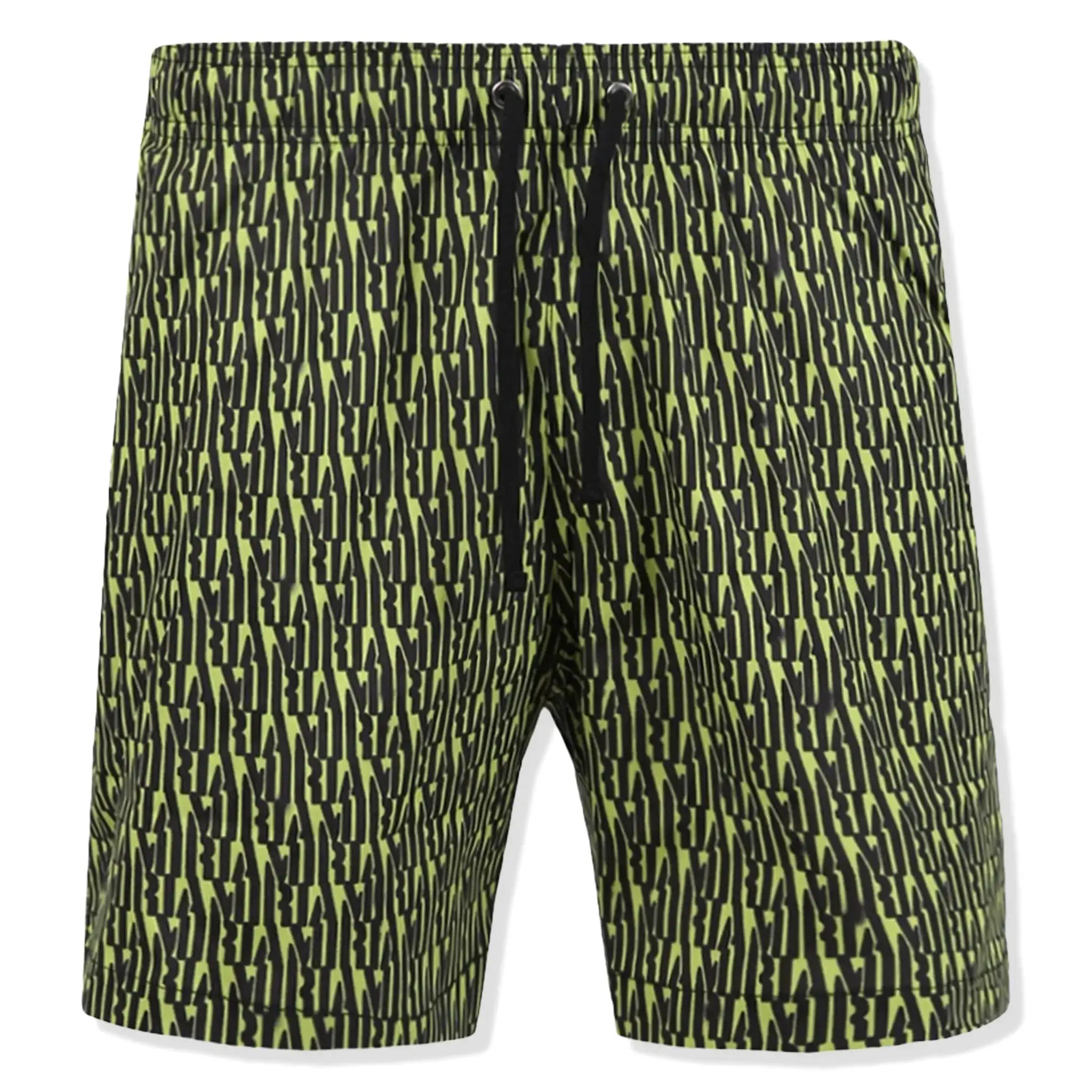 Amiri All Over Green Swim Shorts