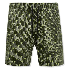 Amiri All Over Green Swim Shorts