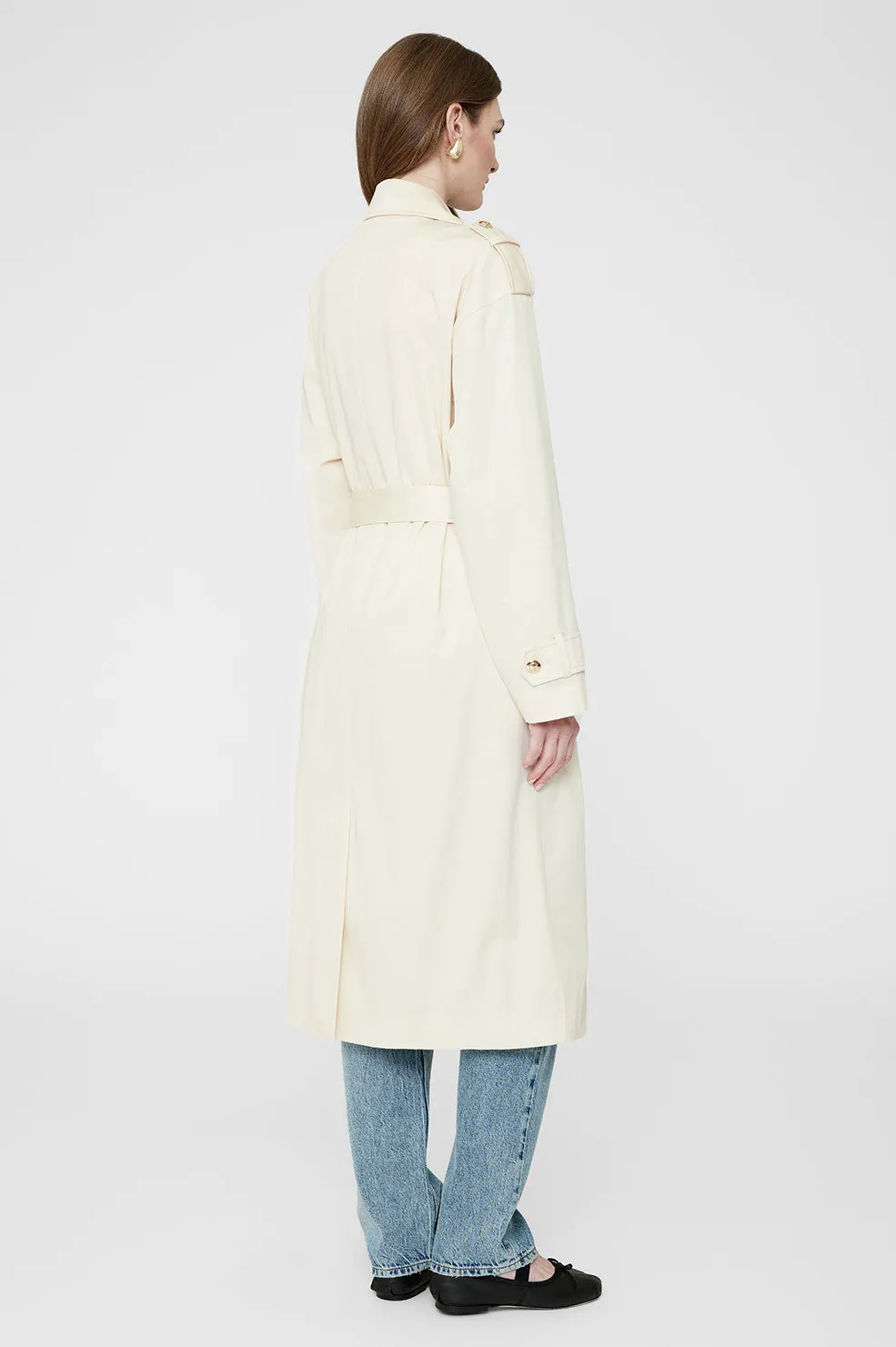  Anine Bing      Layton Trench - Cream 