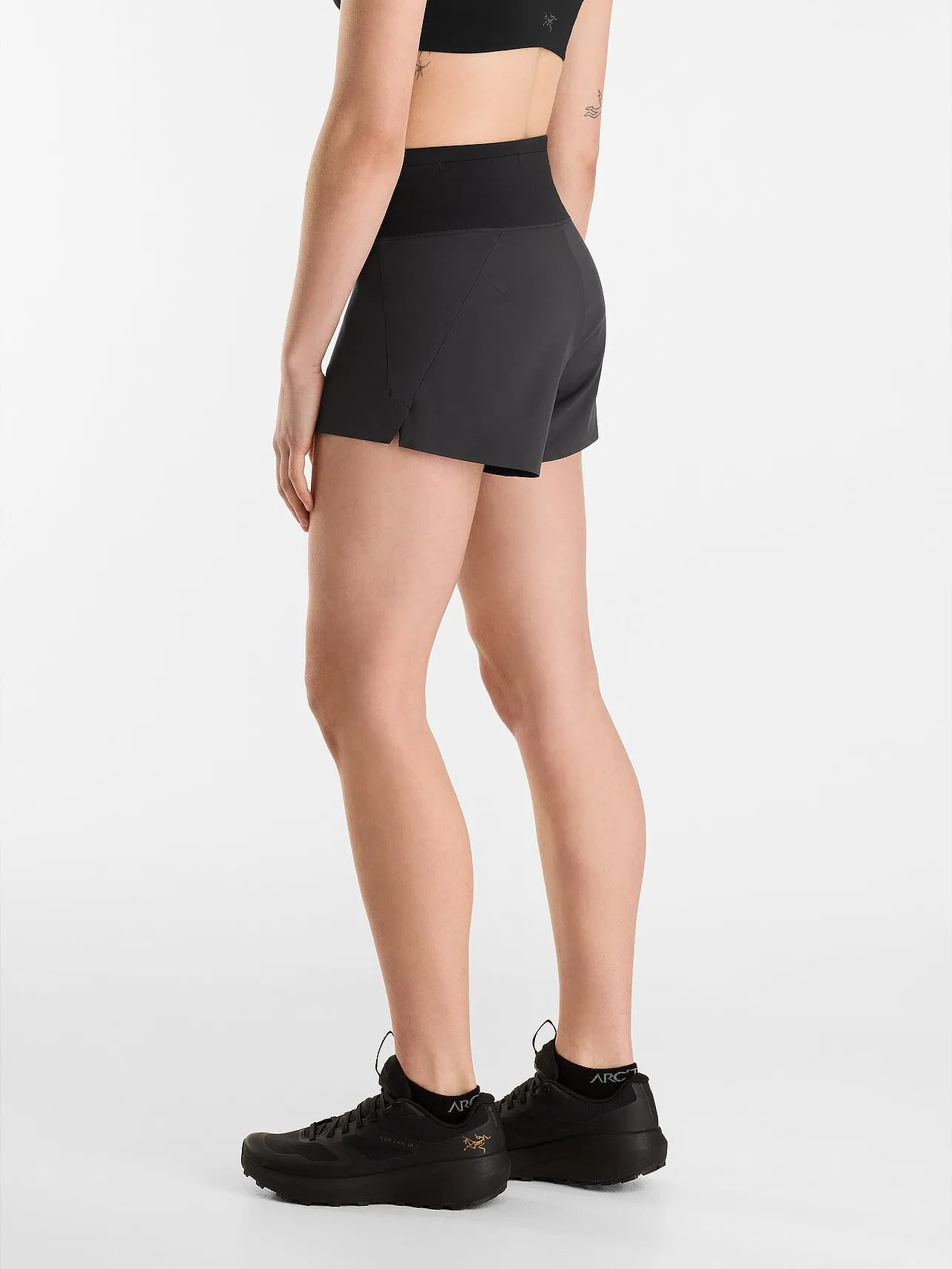 Arc'teryx Women's Essent Run High-Rise Short 3.5 In" Black | Buy Arc'teryx Women's Essent Run High-Rise