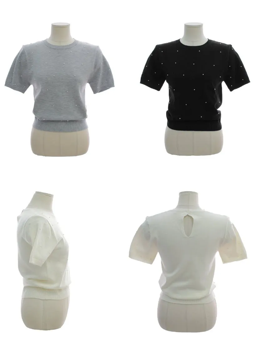 BADDIARY  |Short Sleeves V-neck & Crew neck