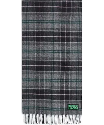 Barbour Women's x Ganni Tartan Scarf