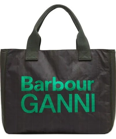 Barbour Women's x Ganni Wax Tote Bag