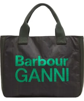 Barbour Women's x Ganni Wax Tote Bag