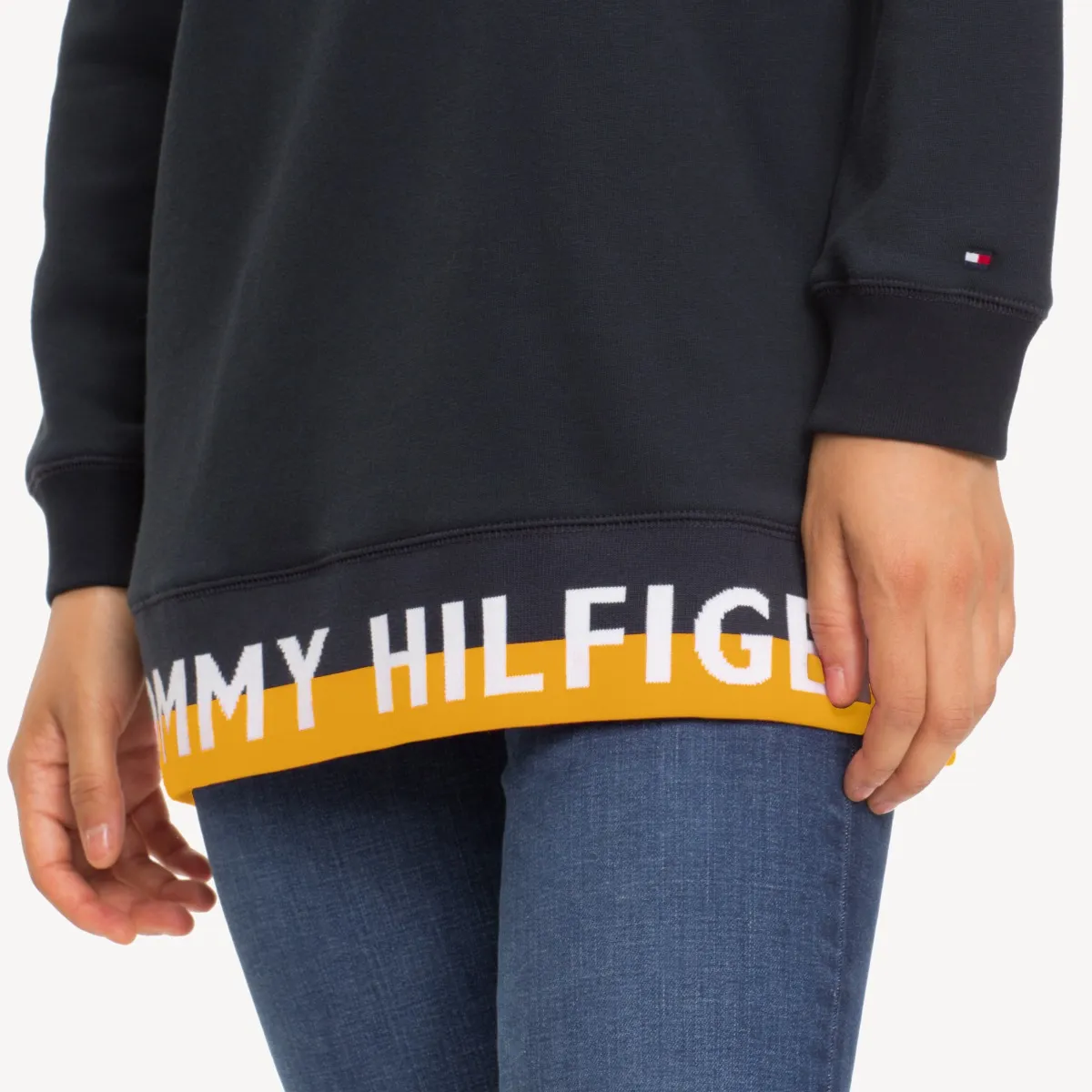 Blue Logo Sweatshirt | Sweatshirts & Hoodies | Tommy Hilfiger