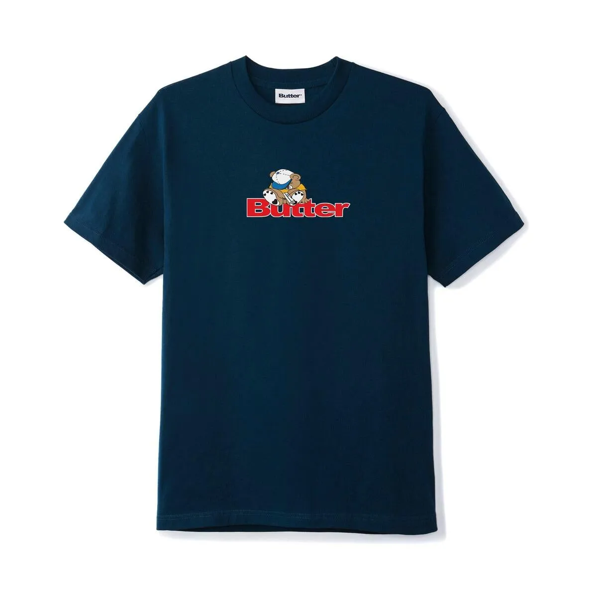 Butter Goods Teddy Logo Tee Navy