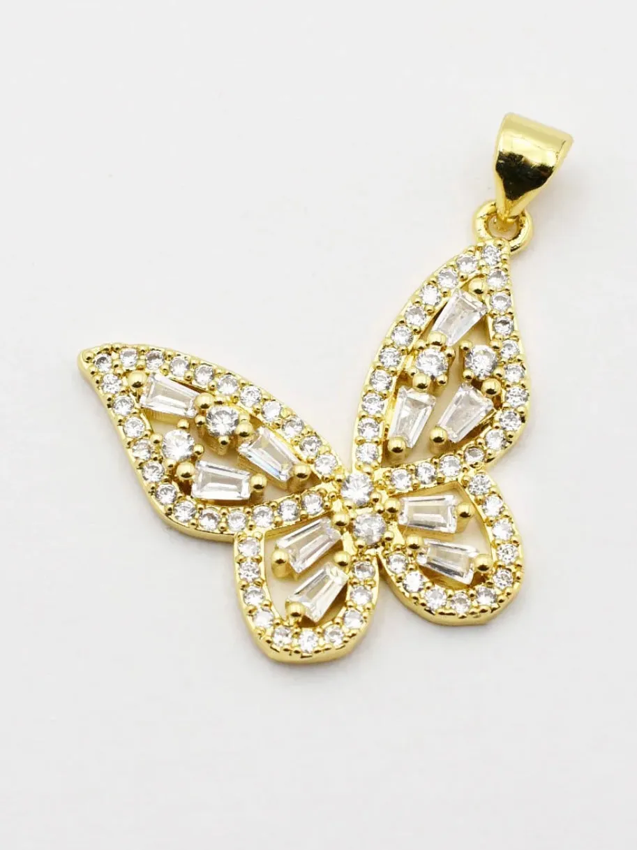 Butterfly Bling Charm