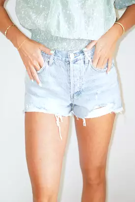 Cameron Classic Hi-Rise Denim Short