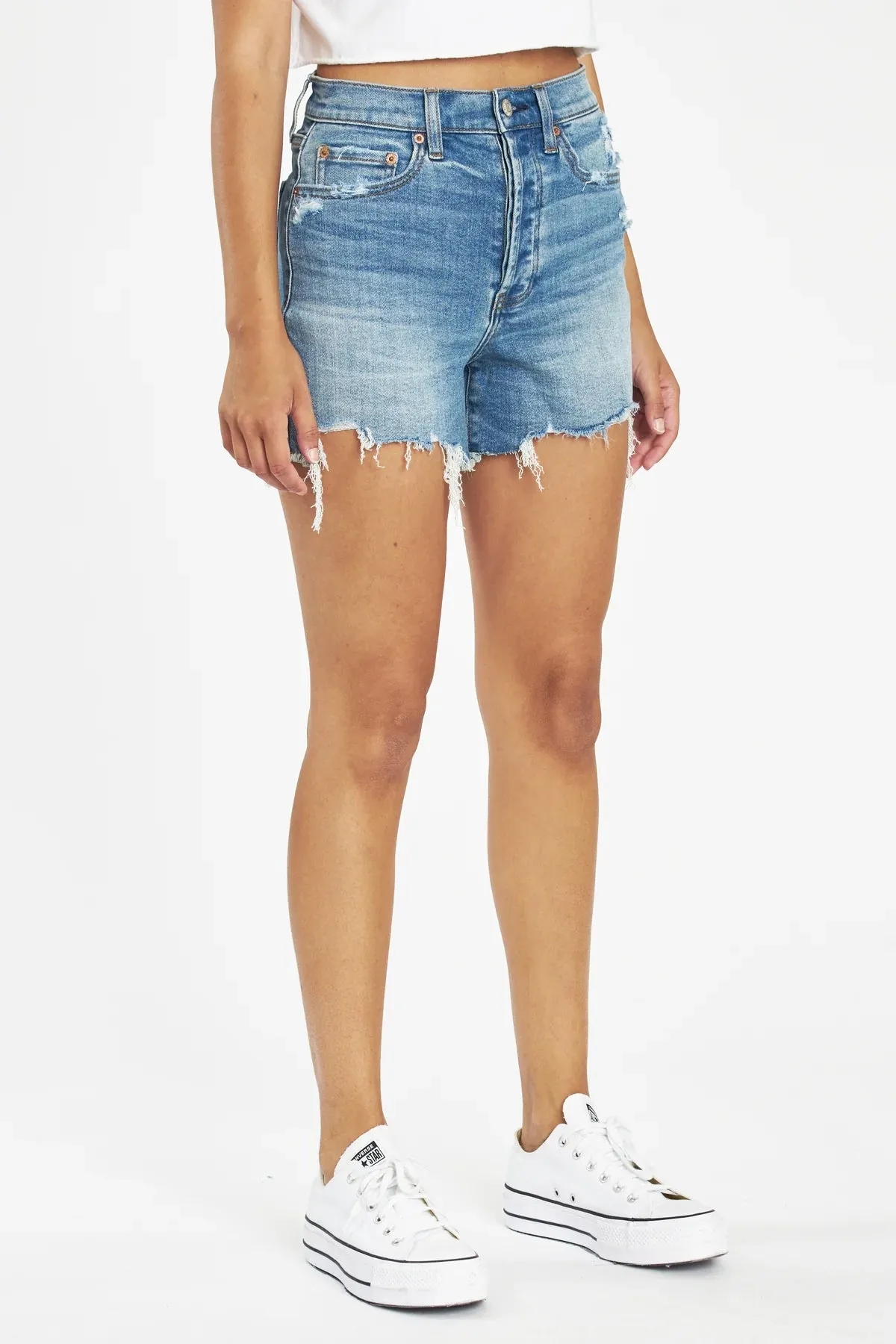 Daze Bottom Line High Rise Vintage Short