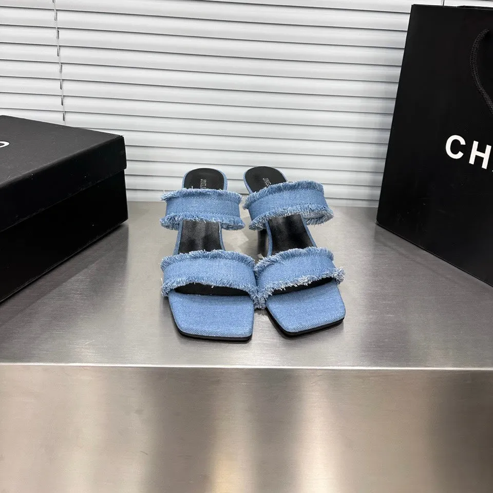 Denim Sandals