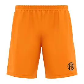 FC Match Football Short - Fluro Orange