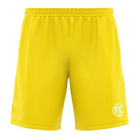 FC Match Football Short - Yellow