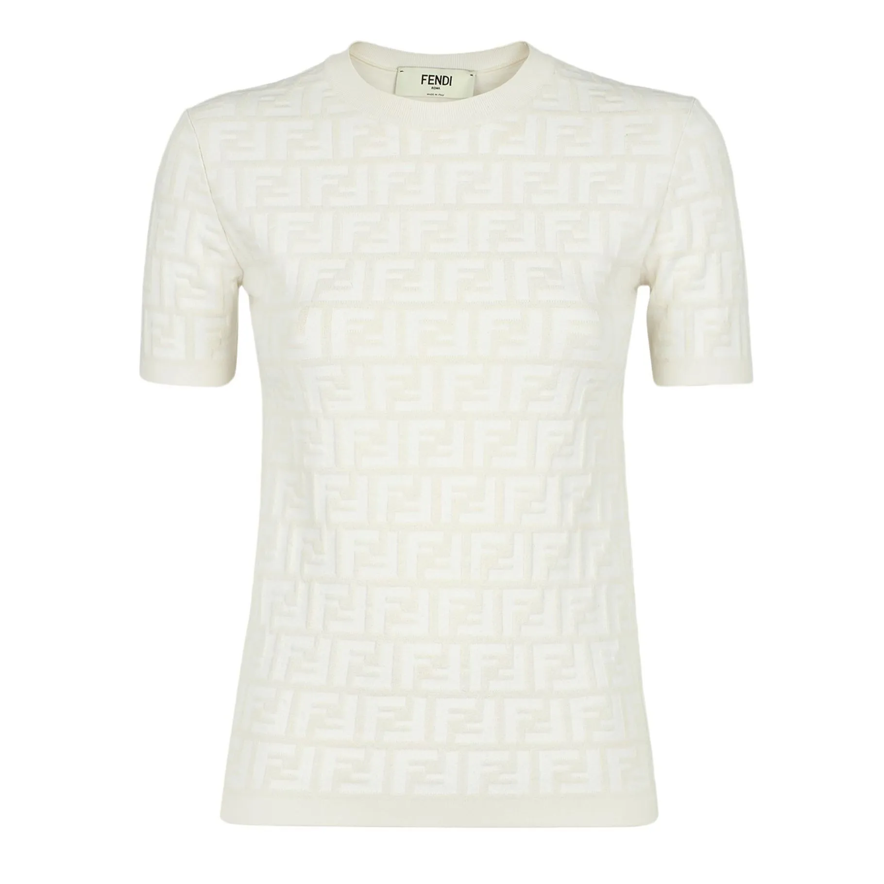 FENDI  |Crew Neck Short Sleeves V-neck & Crew neck