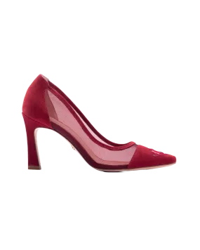 Fiorellini Pump Mesh 85 Dark Red