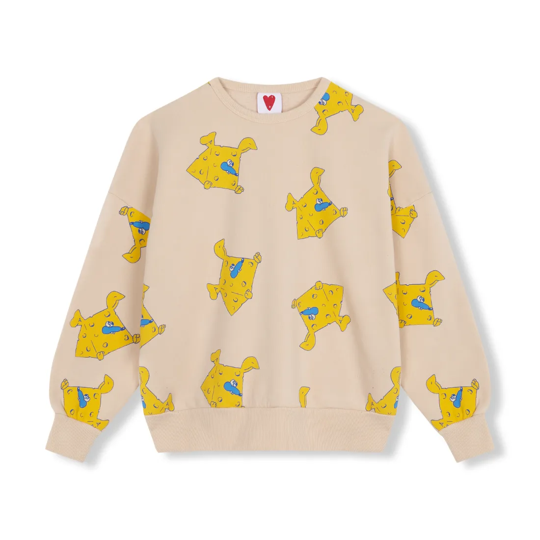 Great Cheese all over Sweatshirt