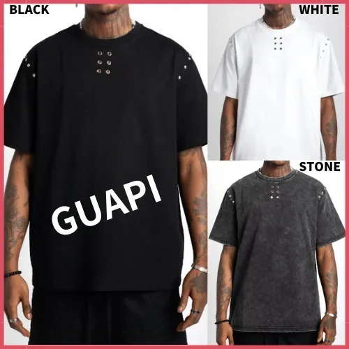 GUAPI  |Street Style Short Sleeves T-Shirts