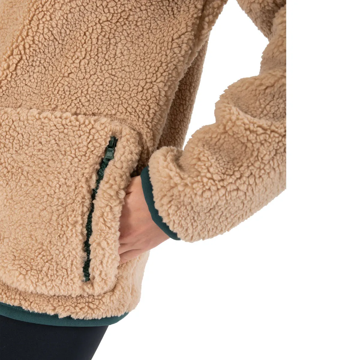 Gym+Coffee Industry Fleece Jacket - Adult - Sandstone