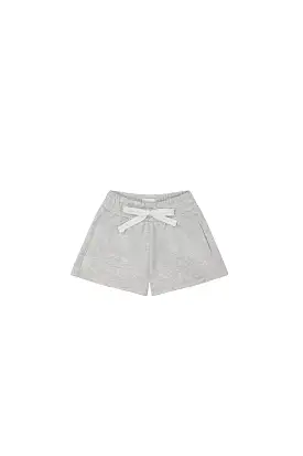 JAMIE KAY Organic Cotton Jalen Short - Light Grey Marle