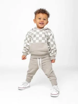 Kids' Little Bipsy Checkered Hoodie