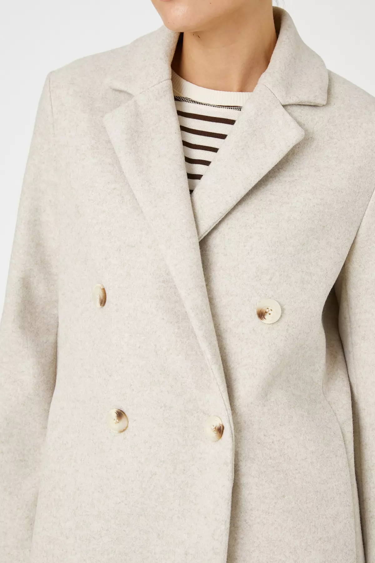 KOTON Buttoned Coat