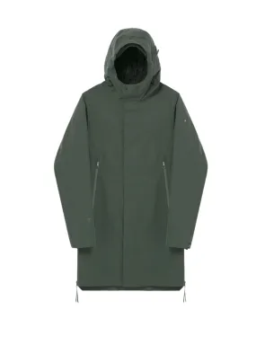 Krakatau 3 in 1 Waterproof Long Coat (Teal Green)