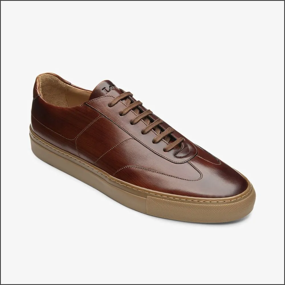 Loake Owens Chestnut Brown Sneaker Size 46 Only//