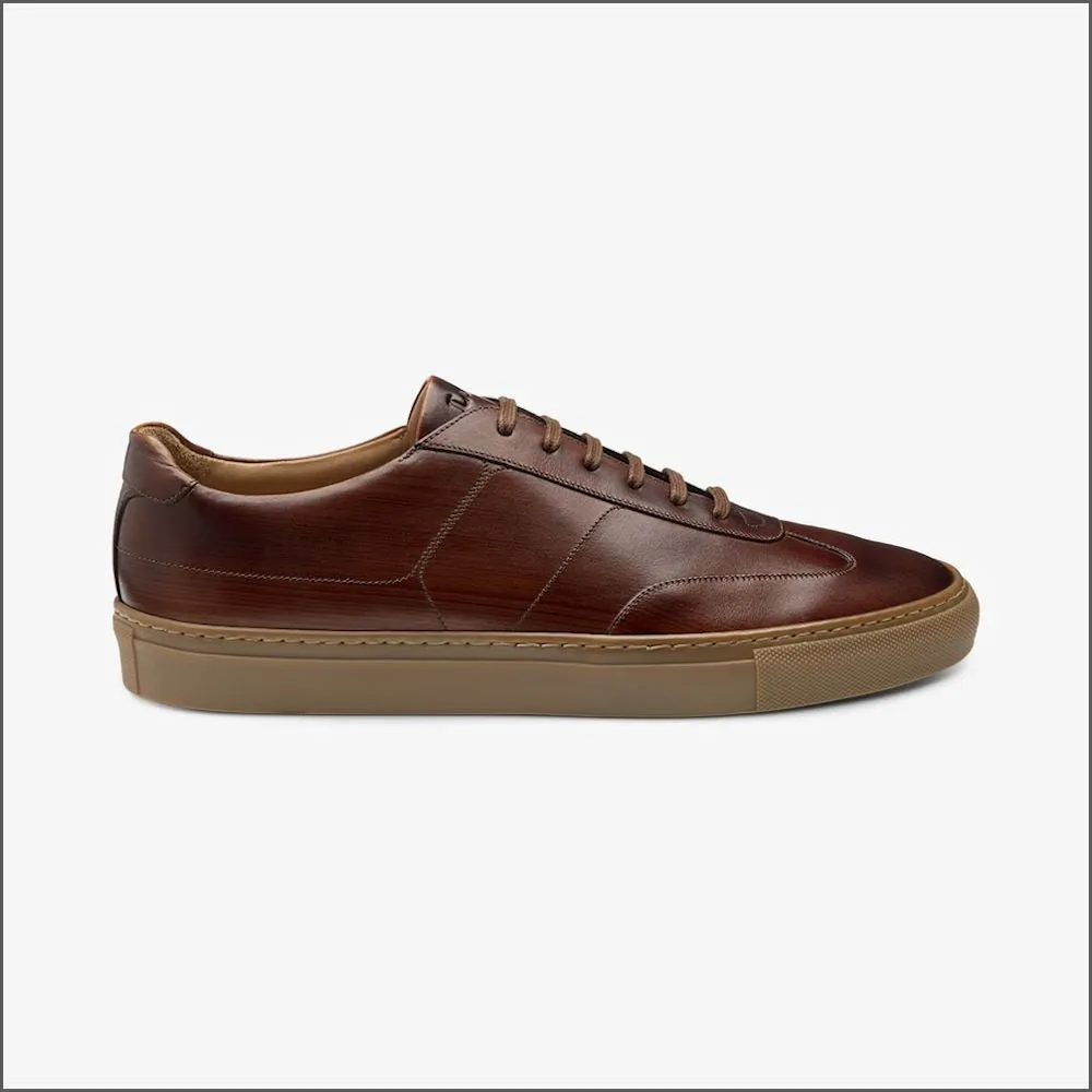 Loake Owens Chestnut Brown Sneaker Size 46 Only//