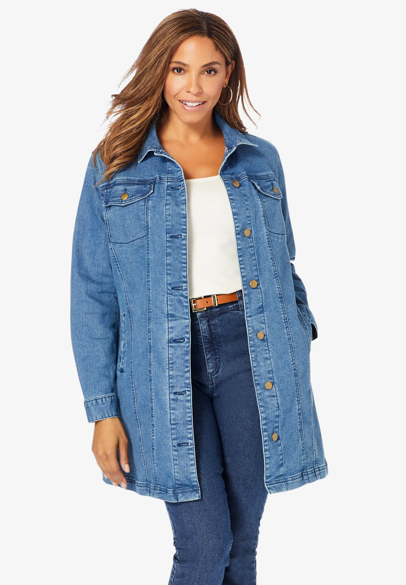 Long Denim Jacket