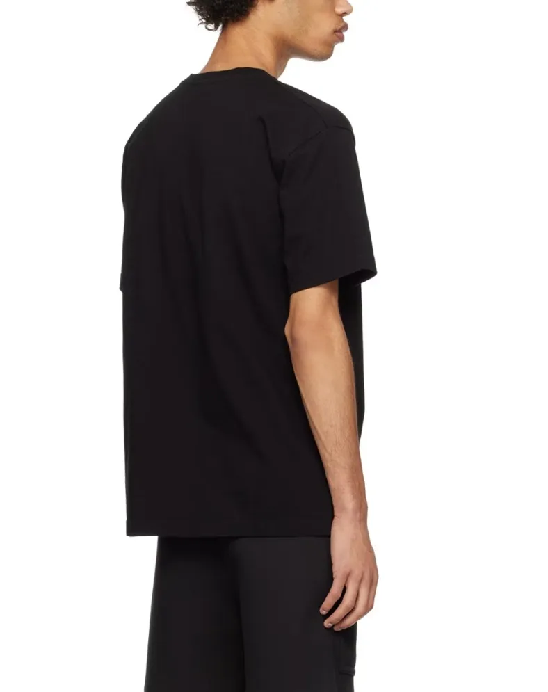 Mackage  |Crew Neck Street Style Plain Cotton Short Sleeves Logo