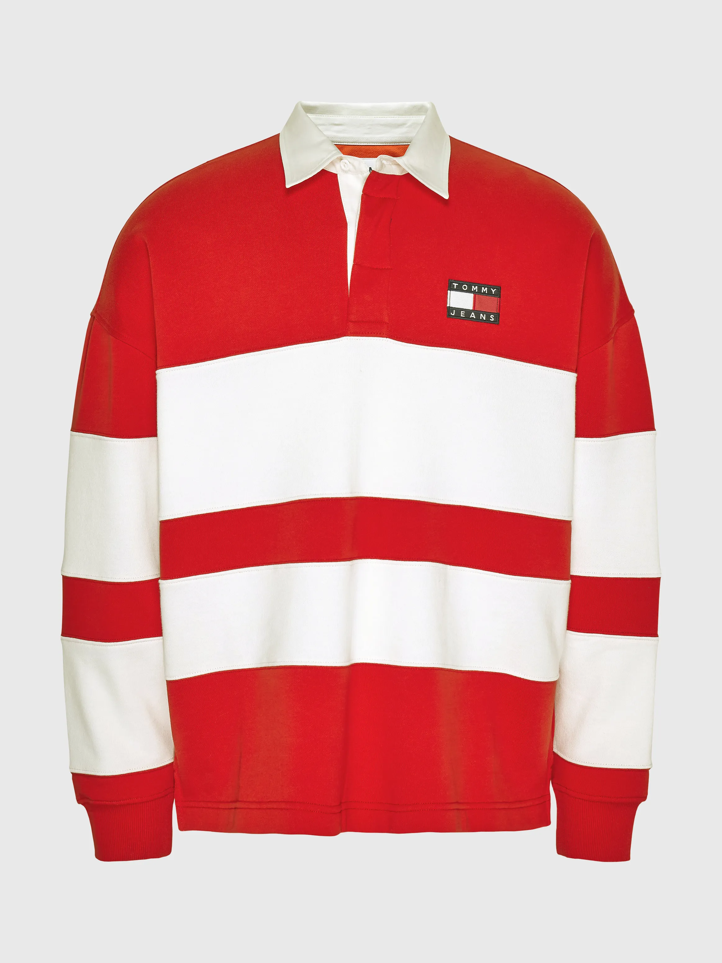 Mixed Stripe Rugby Shirt | Sweatshirts & Hoodies | Tommy Jeans