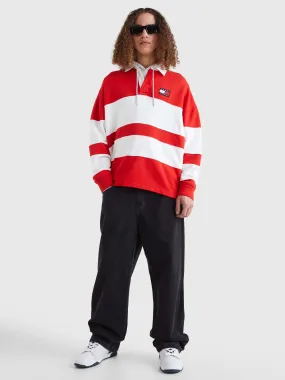 Mixed Stripe Rugby Shirt | Sweatshirts & Hoodies | Tommy Jeans