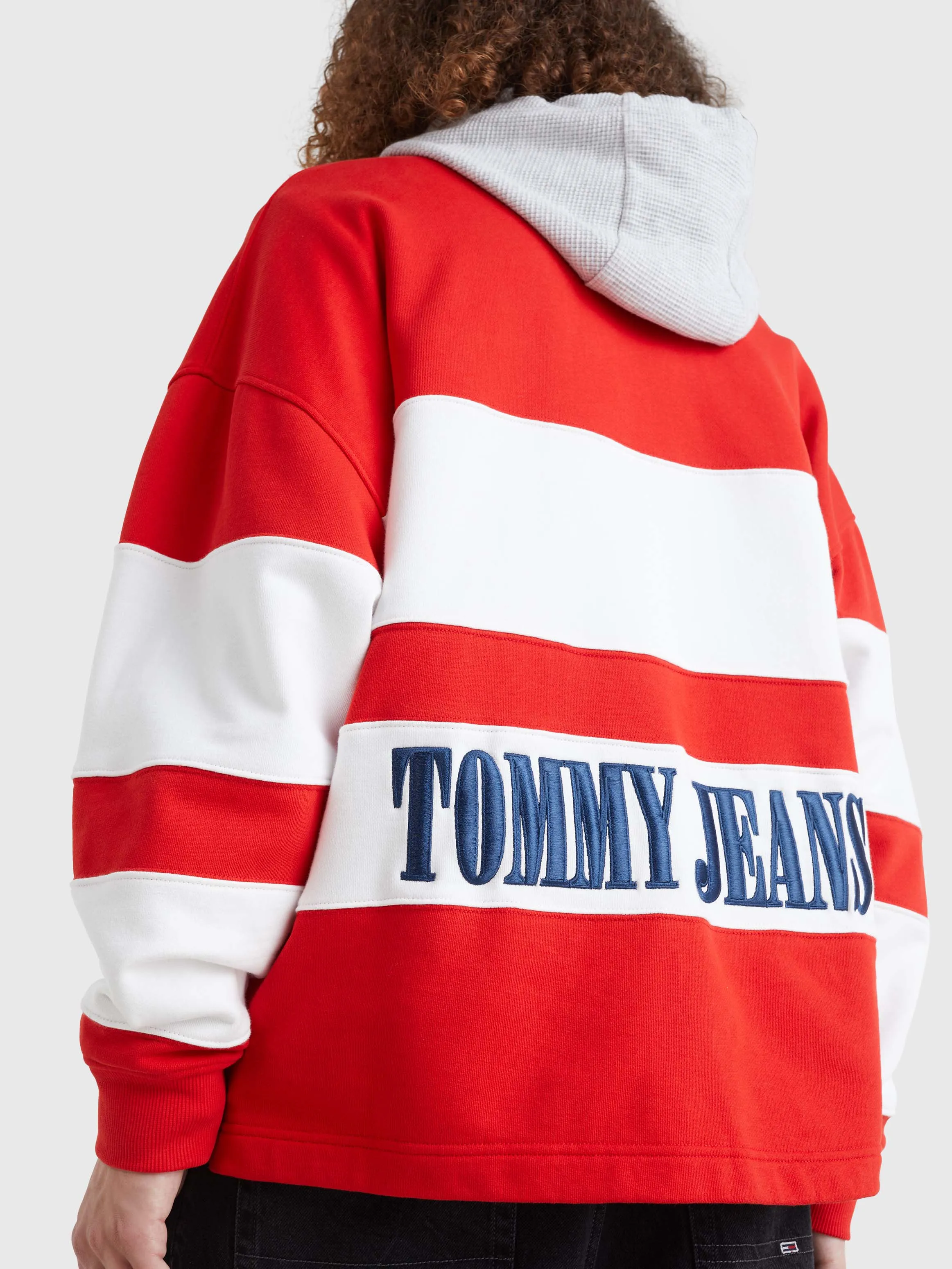 Mixed Stripe Rugby Shirt | Sweatshirts & Hoodies | Tommy Jeans