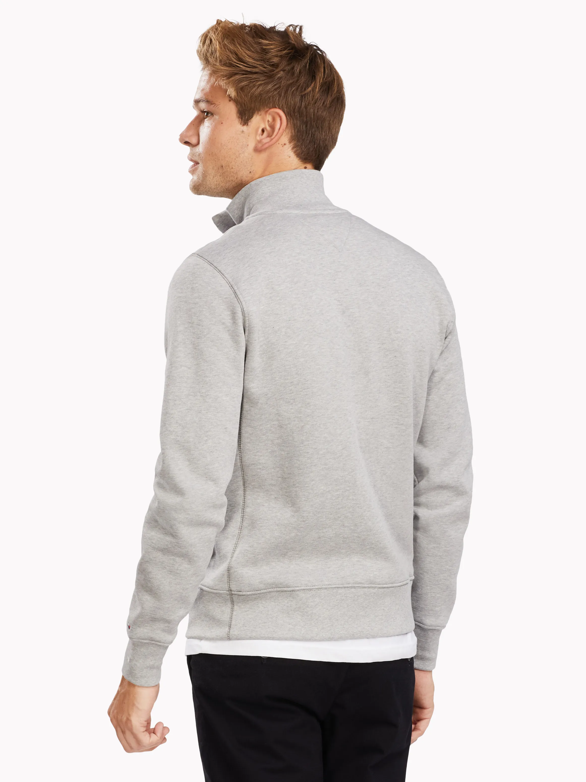 Mock Neck Fleece Sweatshirt | Hoodies | Tommy Hilfiger