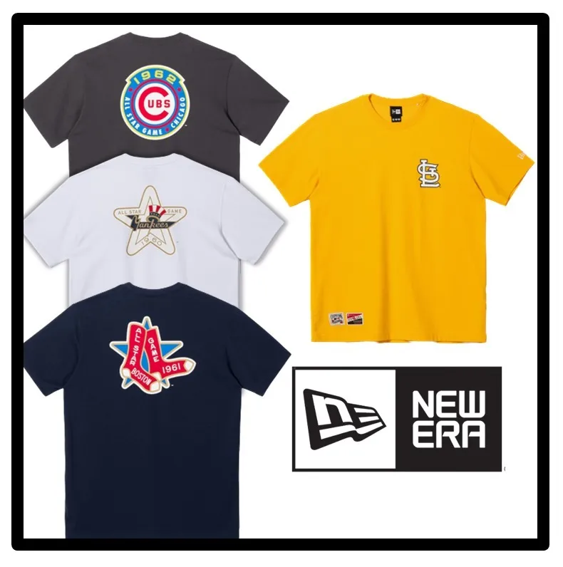 New Era  |Unisex Street Style Logo T-Shirts