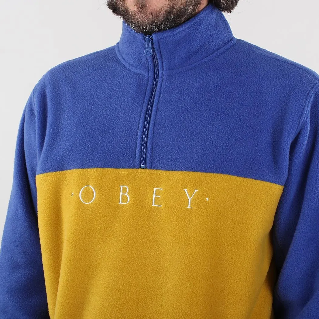 OBEY Channel Mock Neck Sweatshirt