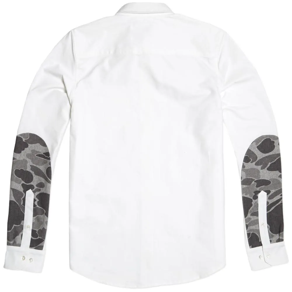 Over All Master Cloth Jahn ShirtCamo Island Tonal & White