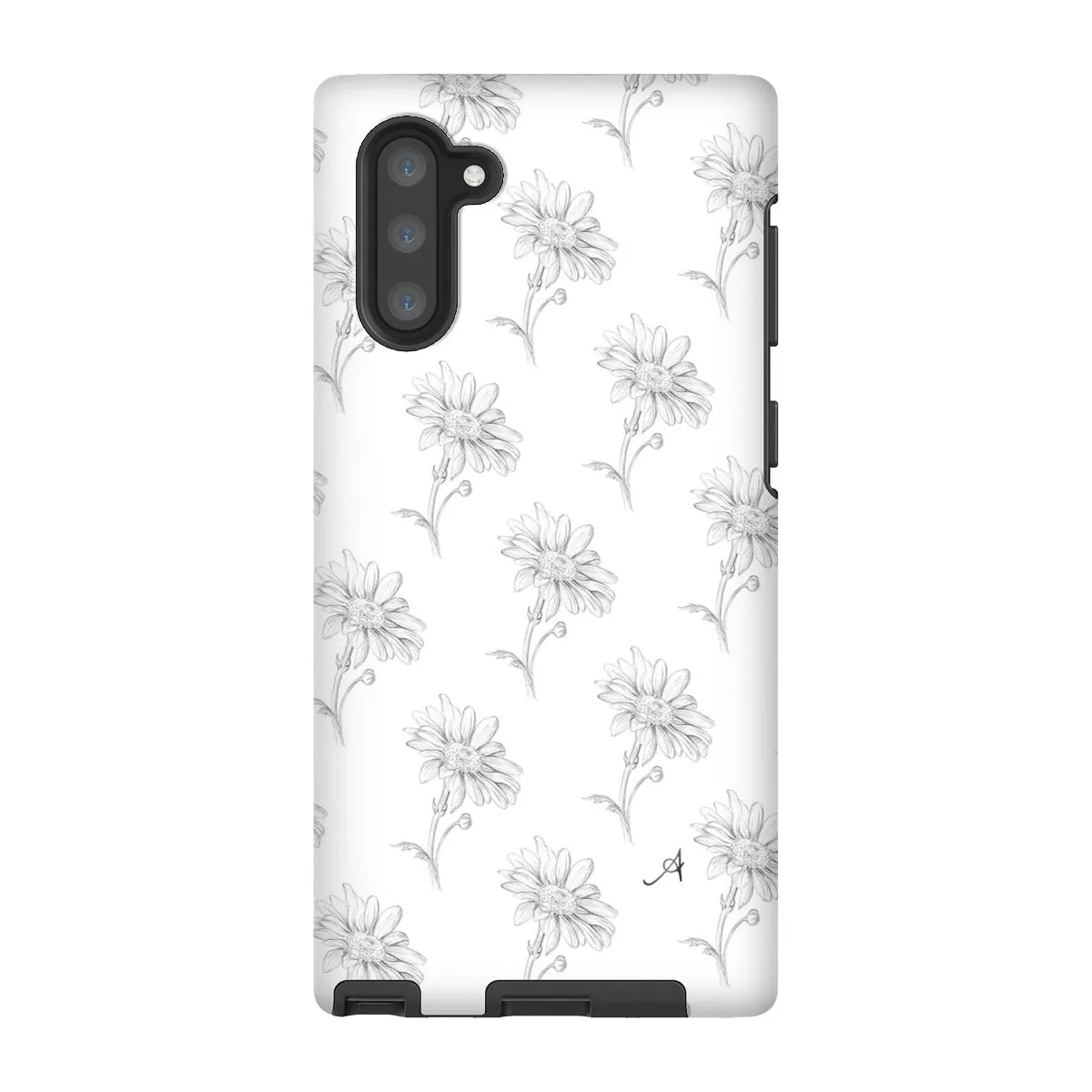 Pencil Daisy Repeat Amanya Design Tough Phone Case