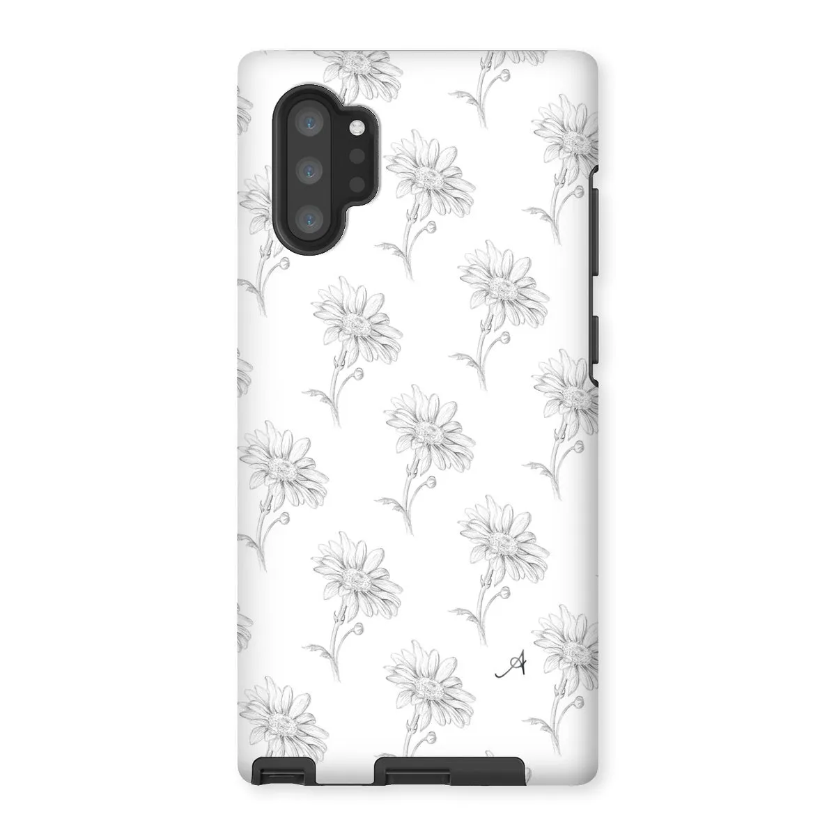 Pencil Daisy Repeat Amanya Design Tough Phone Case