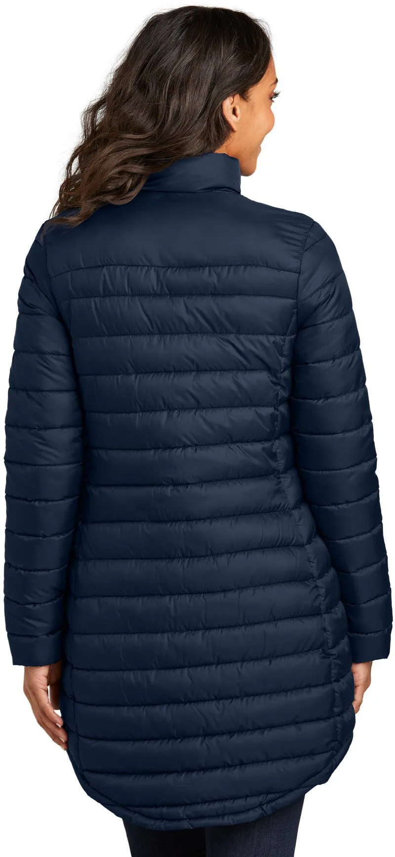 Port Authority Ladies Horizon Puffy Long Jacket