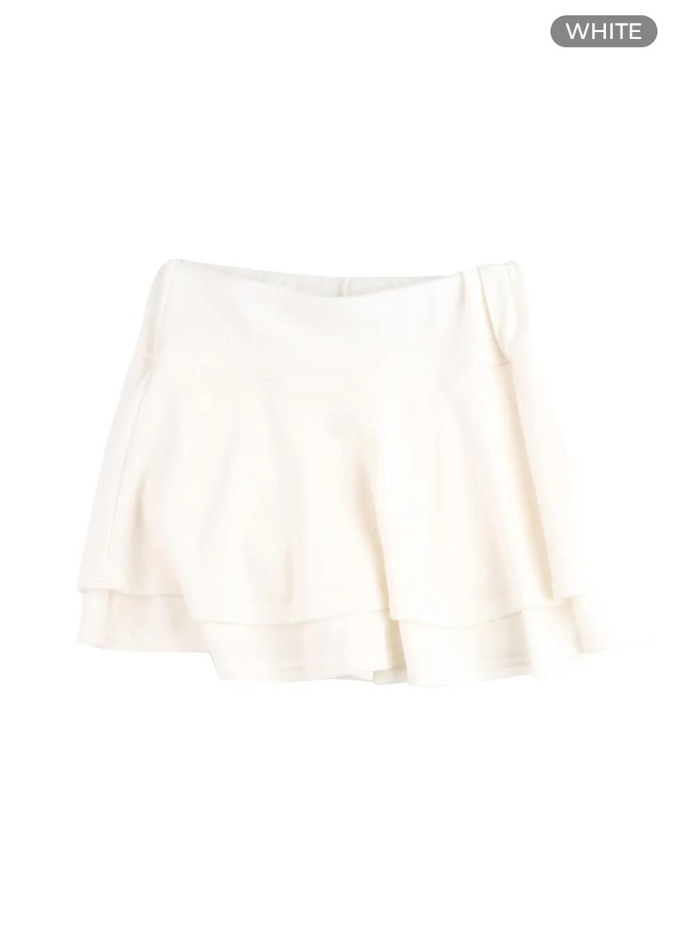 Ruffle Tiered Mini Skirt IM414