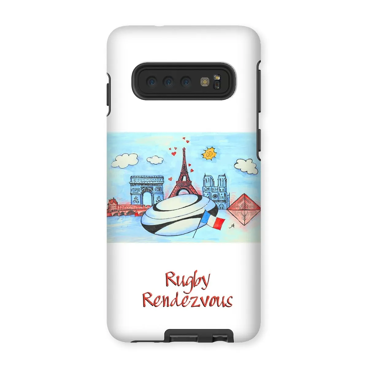 Rugby Rendezvous Tough Phone Case