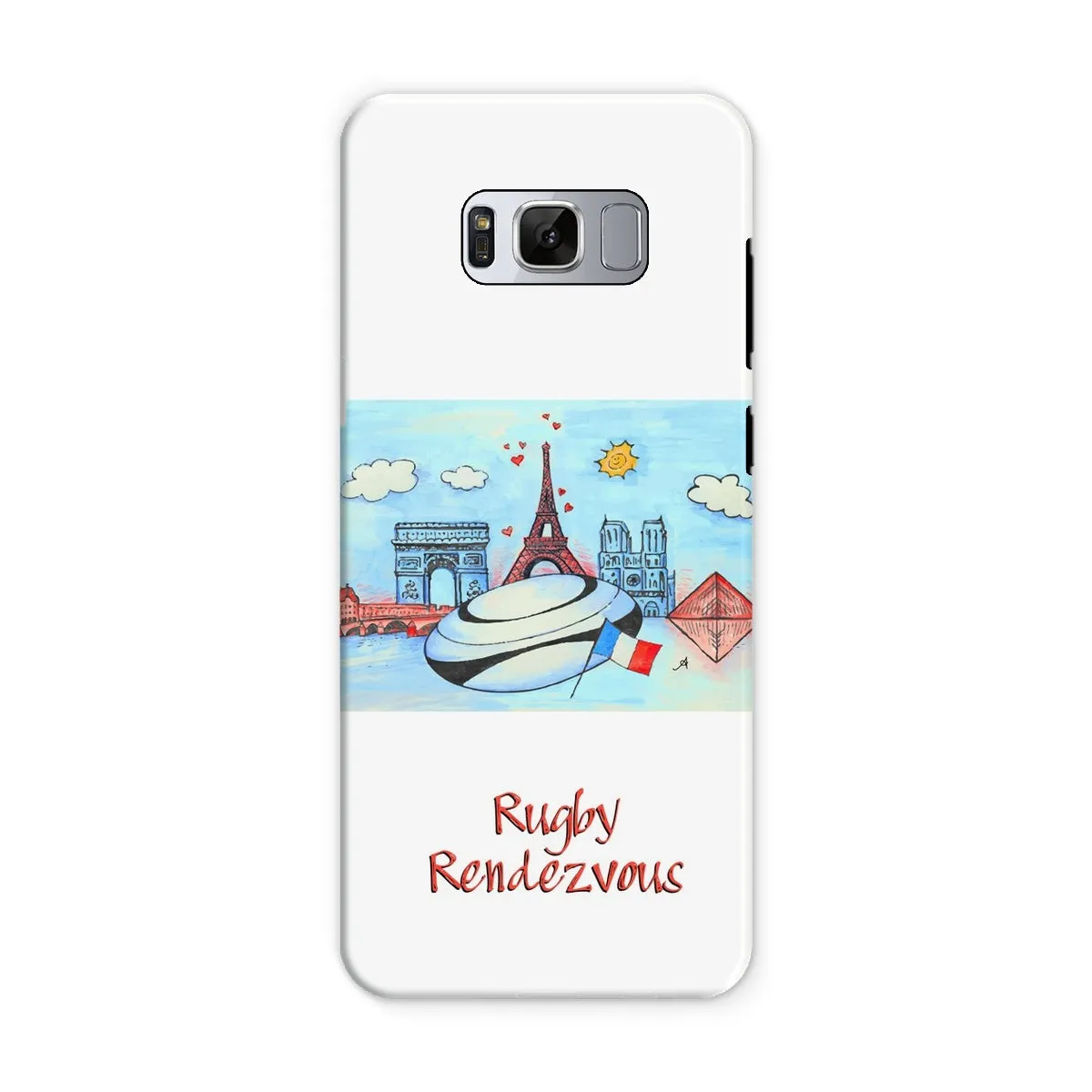 Rugby Rendezvous Tough Phone Case