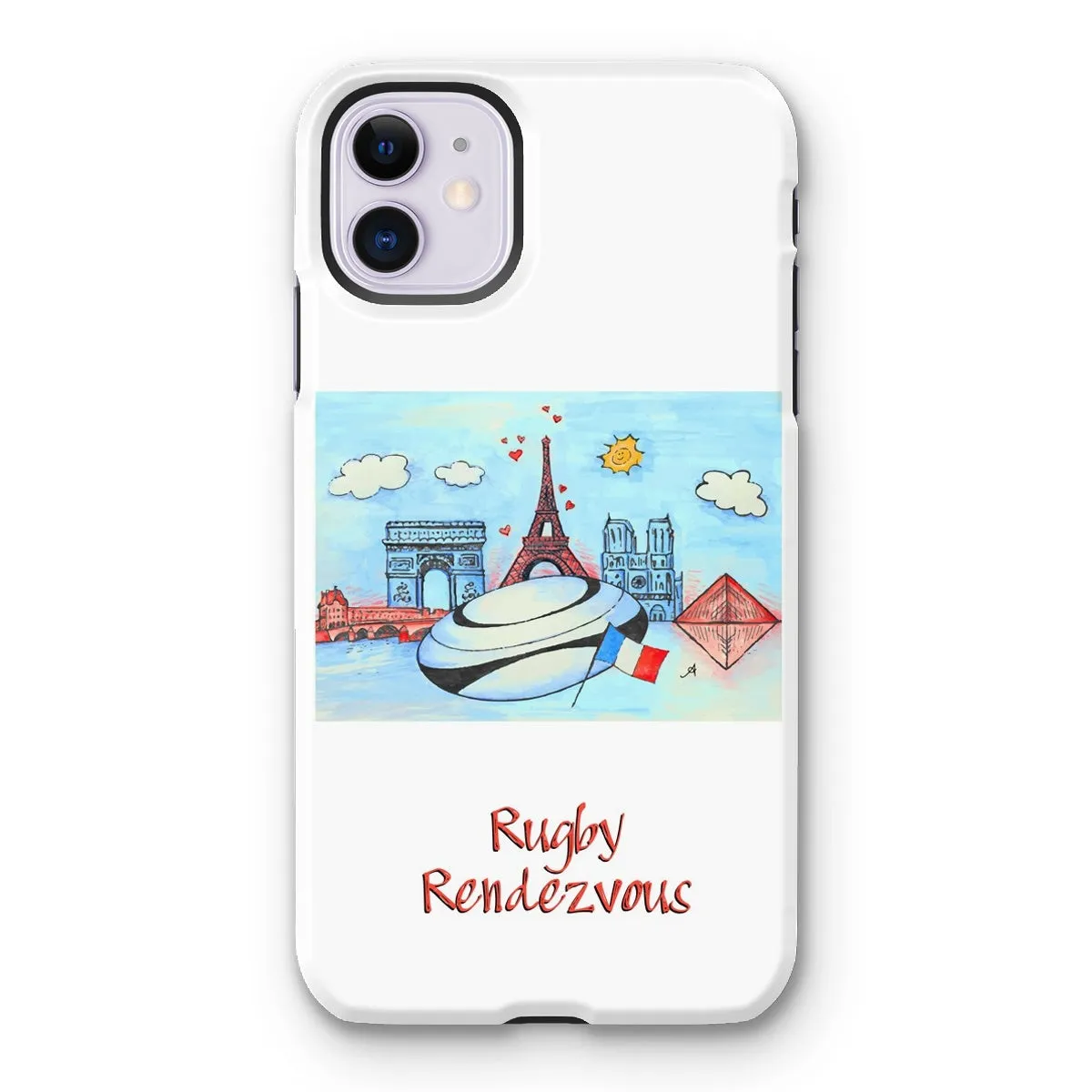 Rugby Rendezvous Tough Phone Case