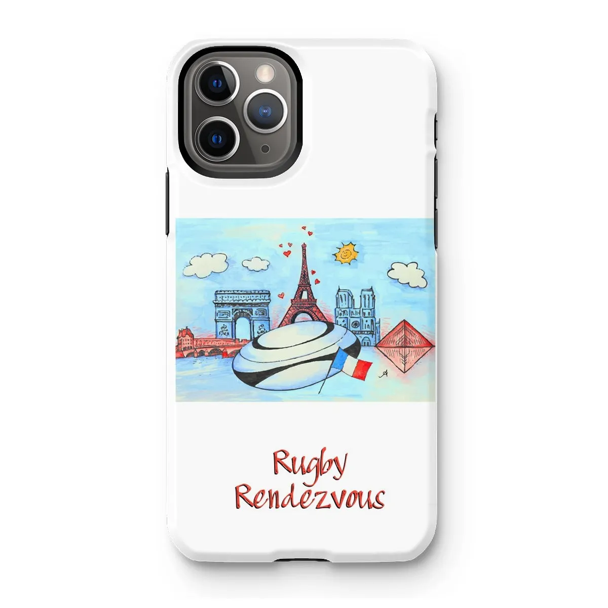 Rugby Rendezvous Tough Phone Case