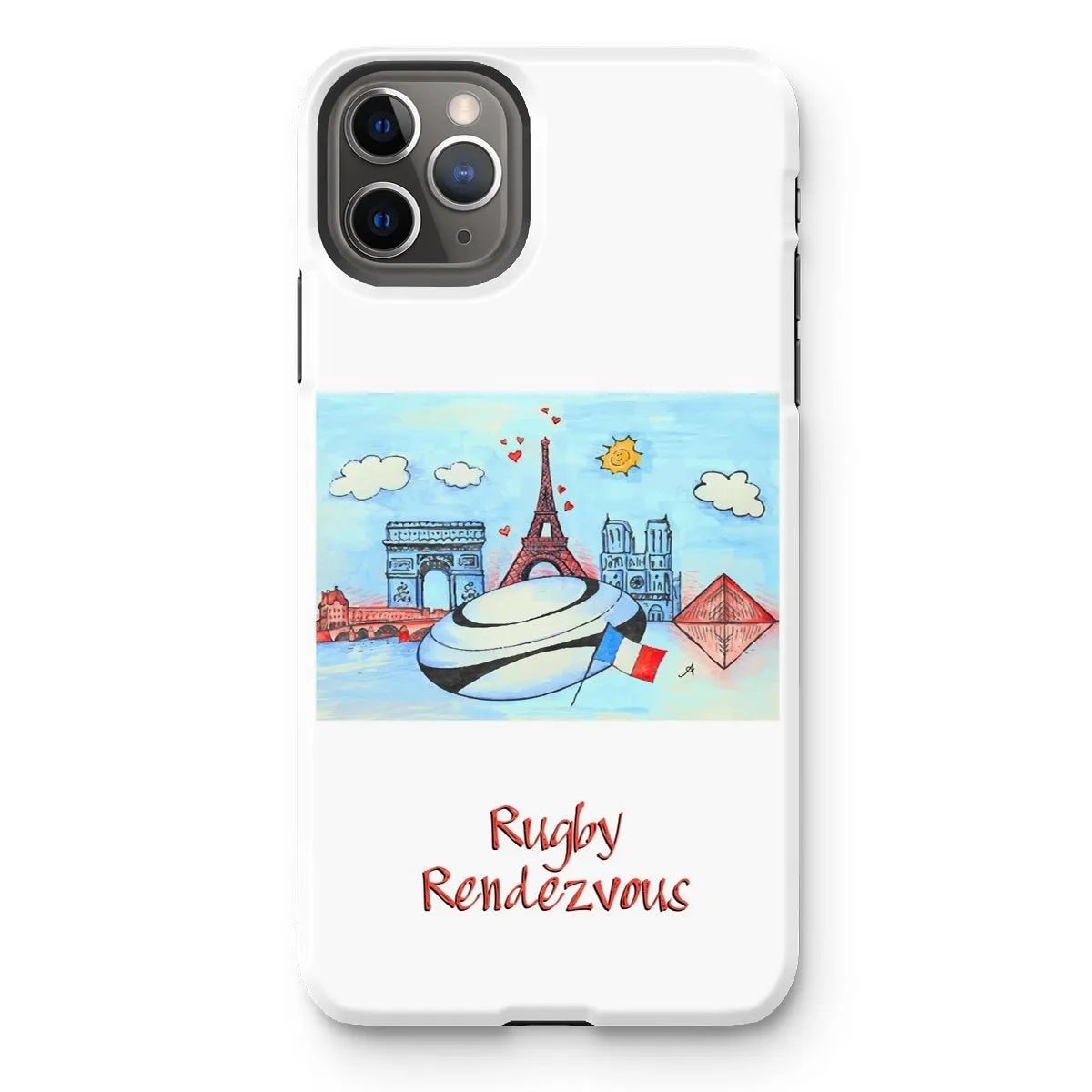 Rugby Rendezvous Tough Phone Case