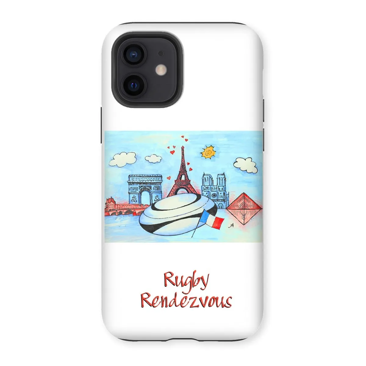 Rugby Rendezvous Tough Phone Case