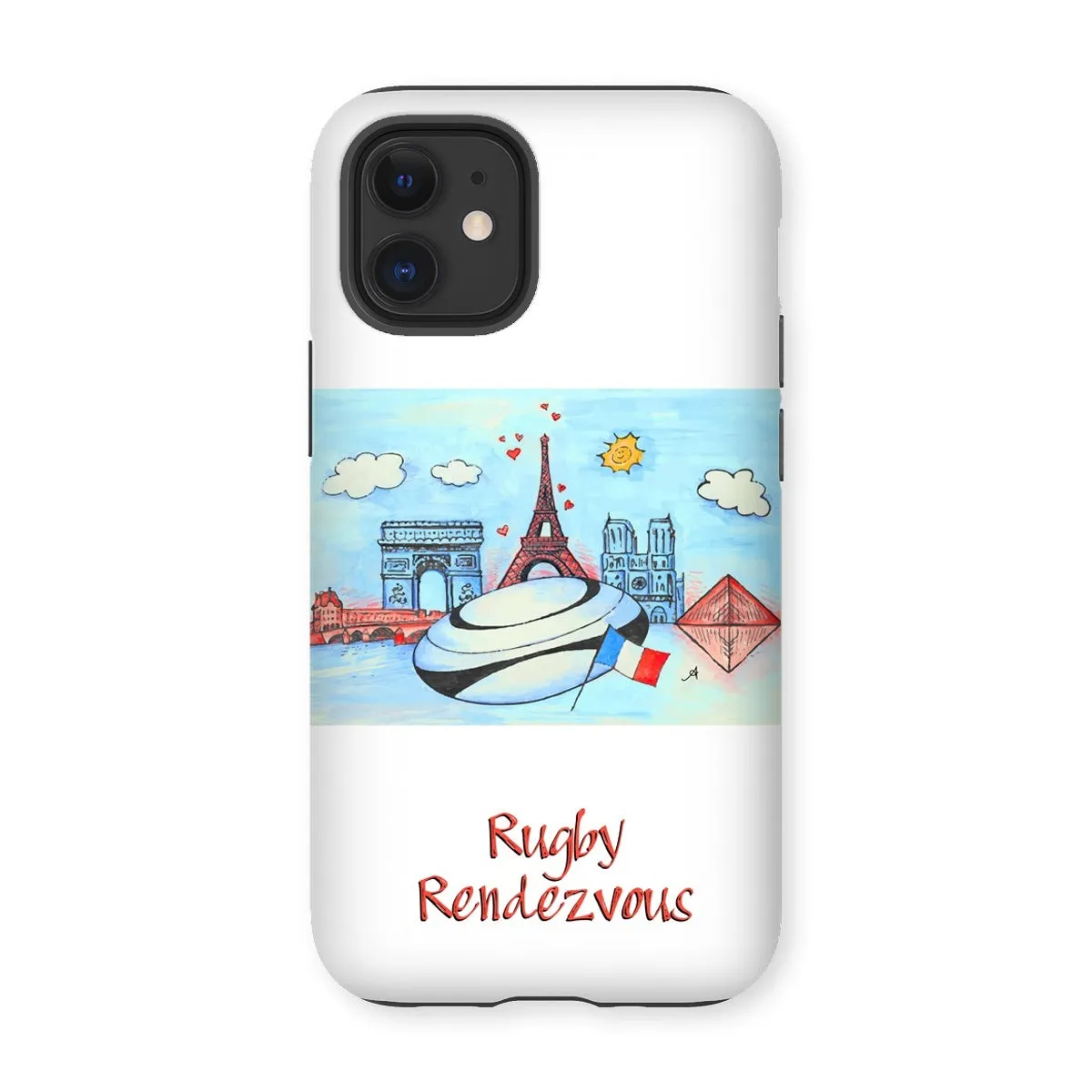 Rugby Rendezvous Tough Phone Case